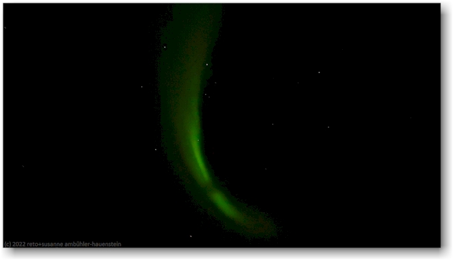 polarlicht ueber abisko