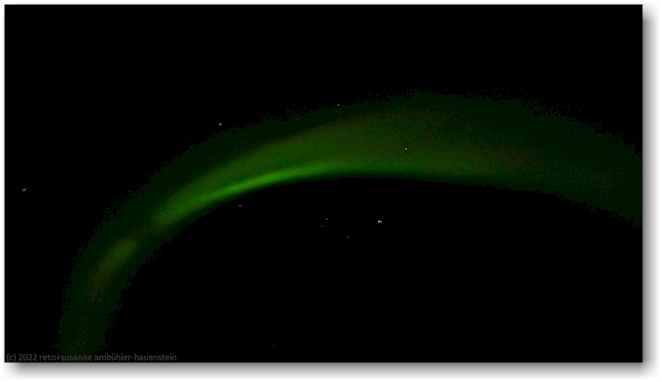 polarlicht ueber abisko