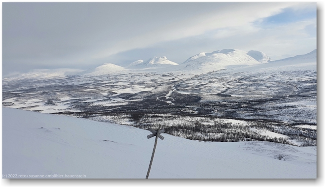 winterlandschaft bei abisko