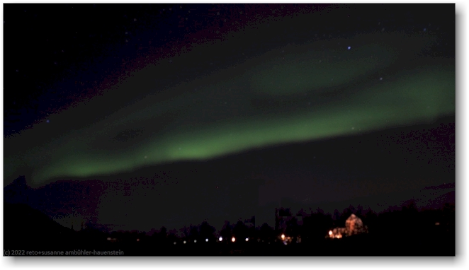 polarlichter ueber abisko