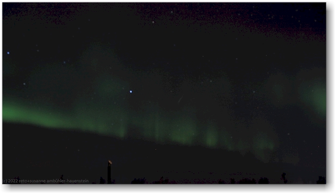 polarlichter ueber abisko