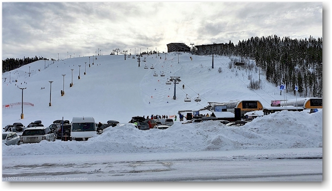skigebiet bei levi