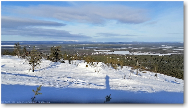 winterlandschaft bei levi
