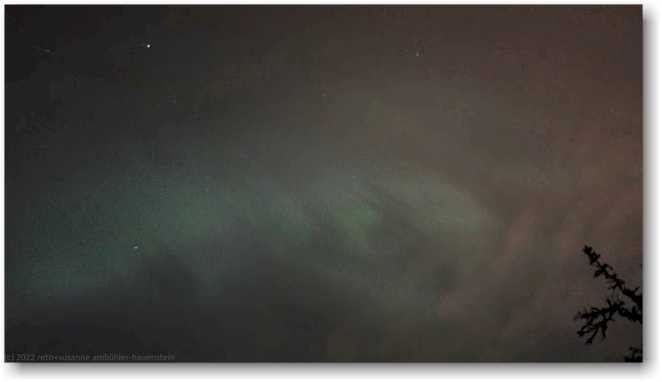 polarlicht ueber aekaeslompolo