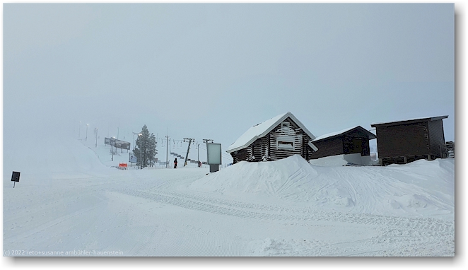 skilift bei der talstation Y-1 bei yllaes