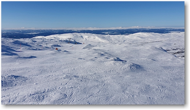 weitsicht vom skigebiet bei are