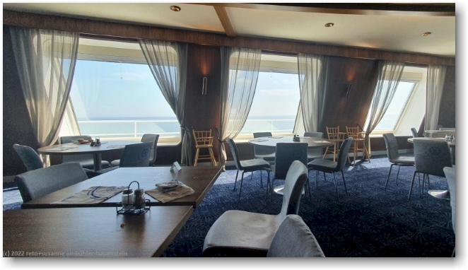 restaurant an bord der finnmaid