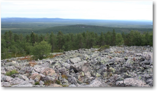 blick vom luosto view point richtung osten