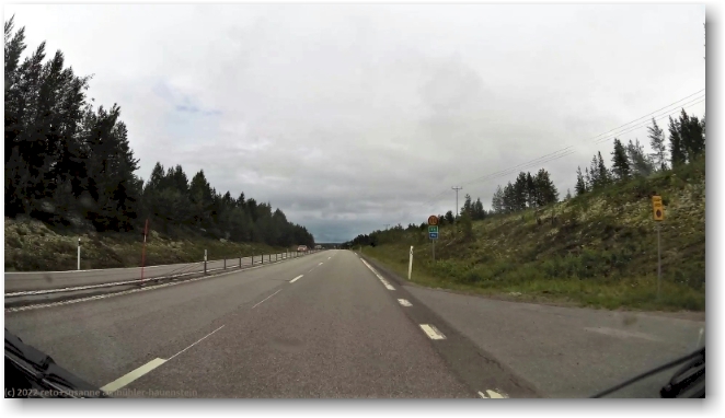autobahn E4 richtung lulea