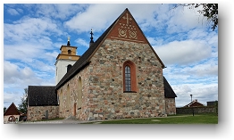 stattliche kirche in der kirchenstadt lulea