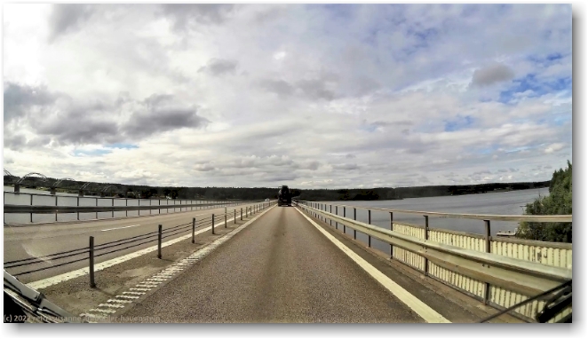 E4 ueber den gammelstadsfjaerden bei lulea