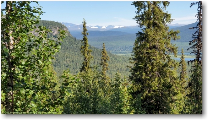 blick zurueck richtung kvikkjokk