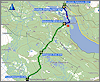 tatsaechliche wegstrecke kvikkjokk - mallenjarka - tsielekjakkstugan