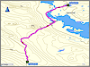 geplante route kistojauratj - tuolpaklako