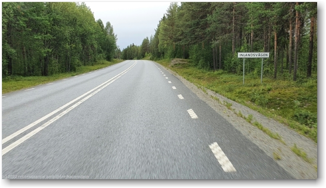 die E45 heisst auch inlandsvaegen