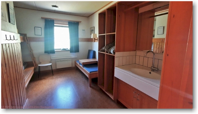 unser zweierzimmer in der sylarnas fjaellstation