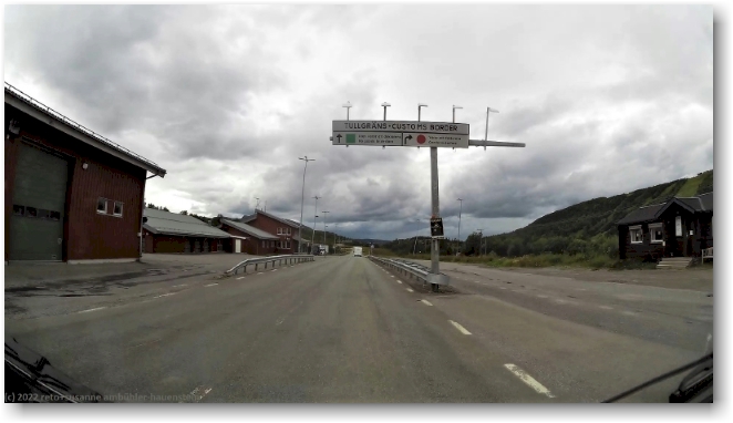 grenzuebergang von schweden nach norwegen