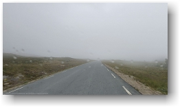 strasse 705 in norwegen auf 900 m.ue.m