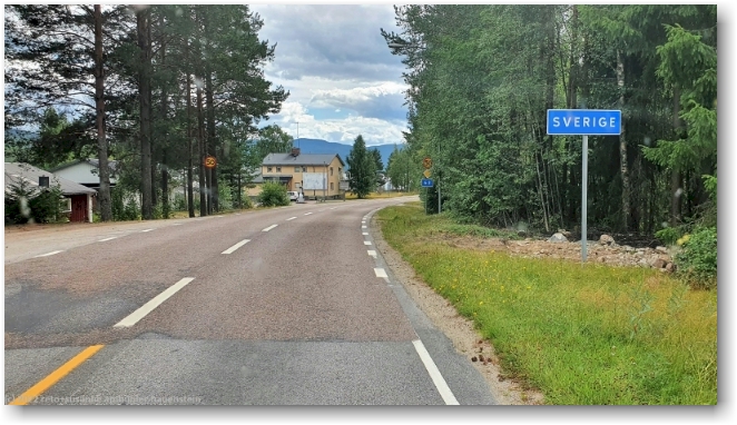 grenzuebergang von norwegen nach schweden