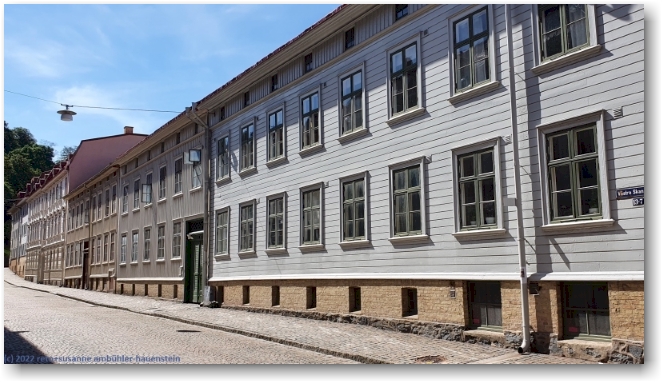 vaestra skansgatan in der altstadt haga in goeteborg