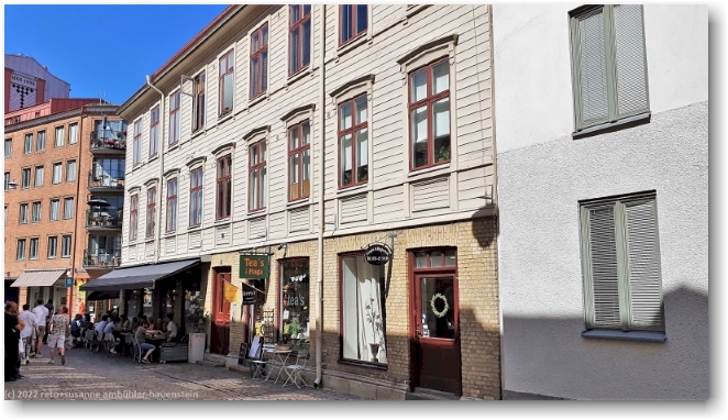 suedliches ende der haga nygatan in der altstadt haga in goeteborg