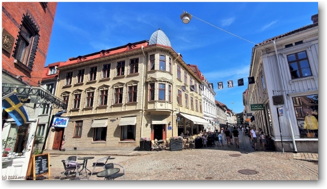 haga nygatan auf der hoehe der oestra skansgatan in der altstadt haga in goeteborg