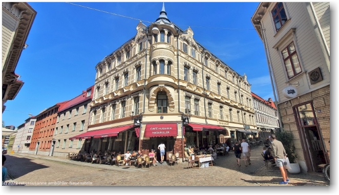 cafe husaren in der altstadt haga in goeteborg