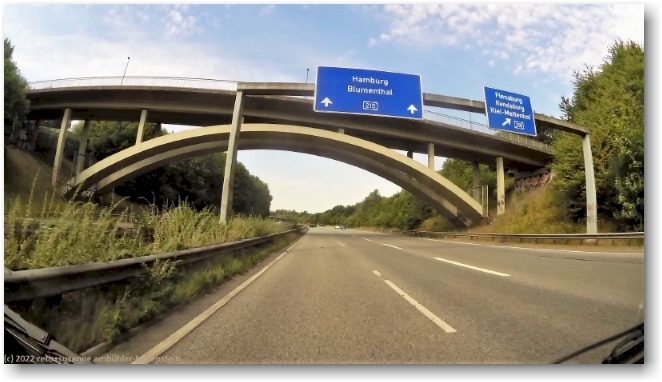 A215 richtung hamburg