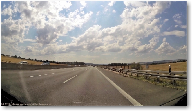 ebenso auf der A7 noerdlich der raststaette harz