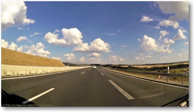 A7 kurz vor wuerzburg