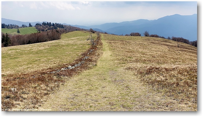 die route des cretes ist auch ein hoehenwanderweg