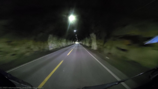 fykantunnelen im verlauf der strasse 17