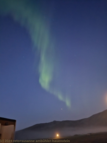polarlicht ueber dem stave camping