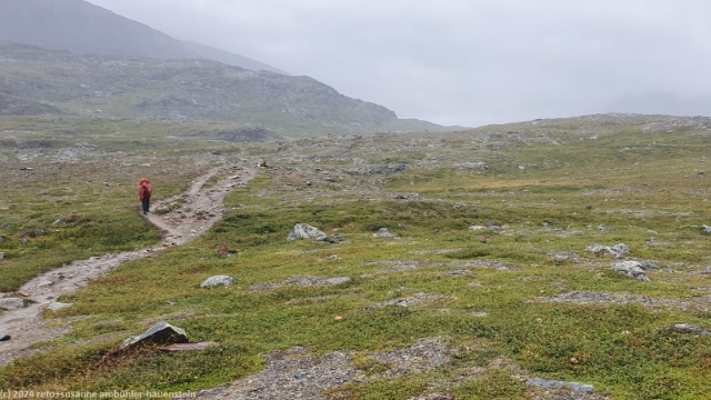 aufstieg richtung lassajavri