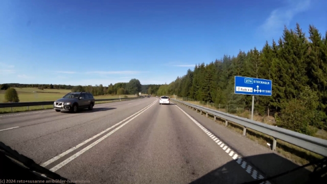 strasse 274 richtung stockholm