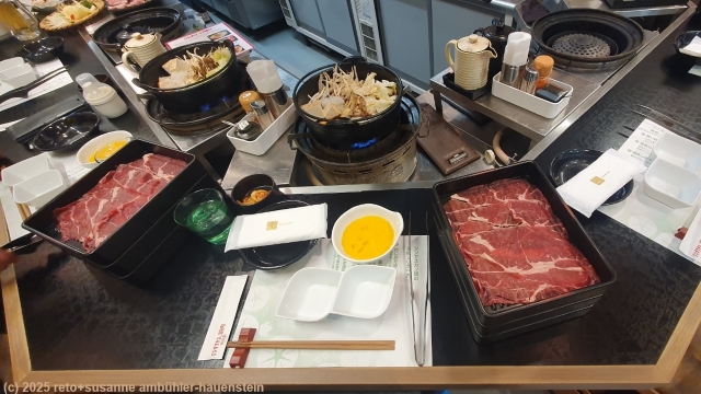 suki yaki im restaurant kawabata in fukuoka