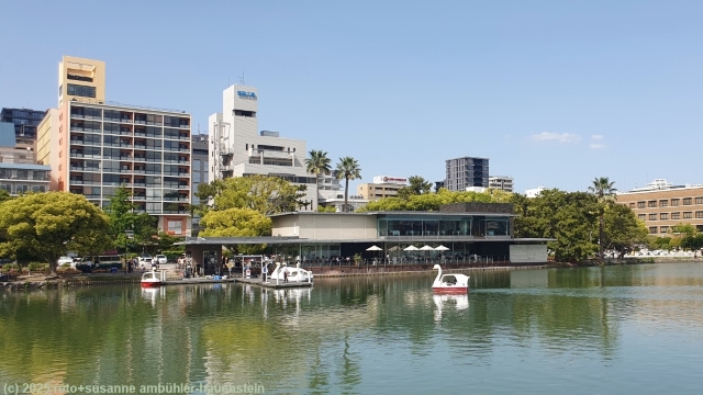ohori park in fukuoka