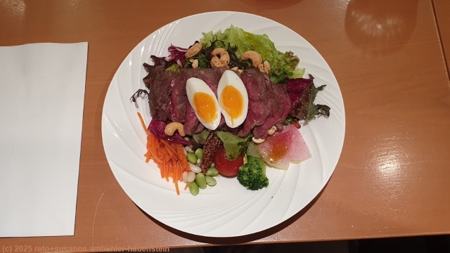 power salat im restaurant seioutei kyobashi ten im bahnhof kyoto