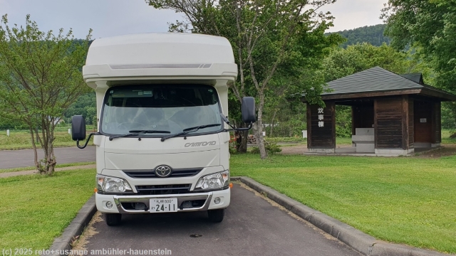 frontansicht des campers der kegani camp