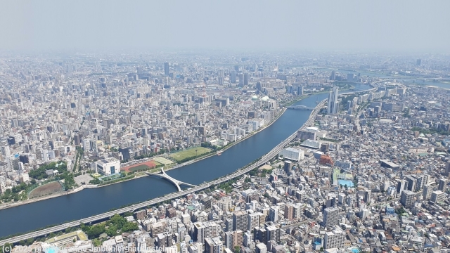 aussicht vom tokyo skytree