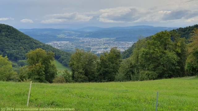 ausblick vom tagungszentrum herzberg richtung aarau