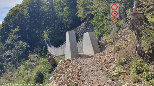 neue bruecke bei gschliff
