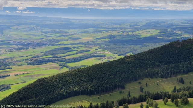 blick vom aiguilles de baulmes richtung genfersee