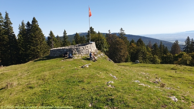 gipfel der cret de la neuve