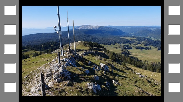 aussicht vom la dole richtung suedwesten bis nordwesten (film)